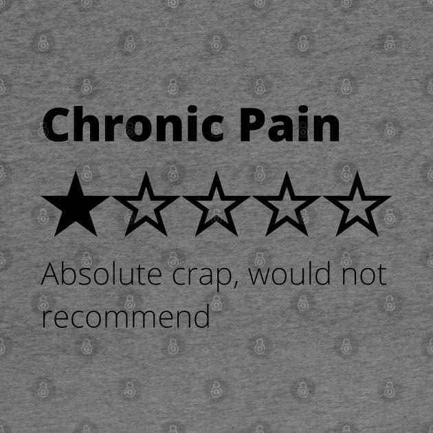 Funny Chronic Pain Review Would Not Recommend by Welsh Jay